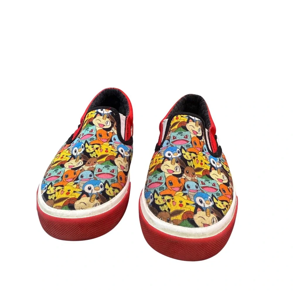 Pokémon Colorful Slip-on Shoes‎ Sneakers Kids Size 1 Unisex